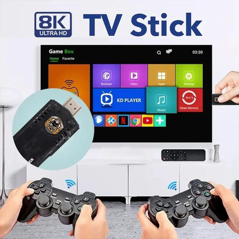 Consola Game Tv Box 8k Conversor Smart