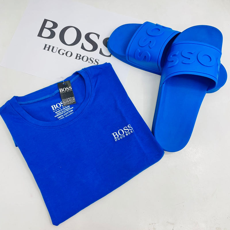 COMBO CAMISA HUGO BOSS + SANDALIAS