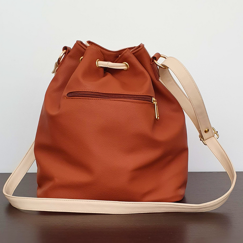 Bolso Cuero Mujer Blanco