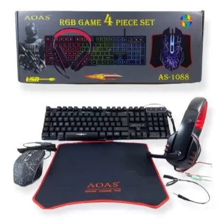 COMBO GAMER 4 EN 1 - TECLADO Y MOUSE