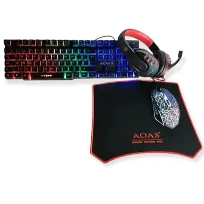 COMBO GAMER 4 EN 1 - TECLADO Y MOUSE